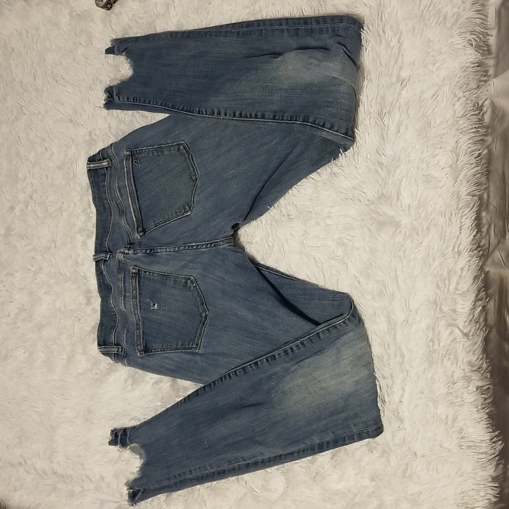DL1961 Florence Ankle Skinny Mid Rise Instasculpt Moore Size 28 Color Light Blue - Picture 9 of 11